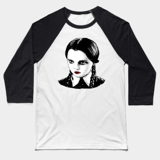 Wednesday Addams Baseball T-Shirt